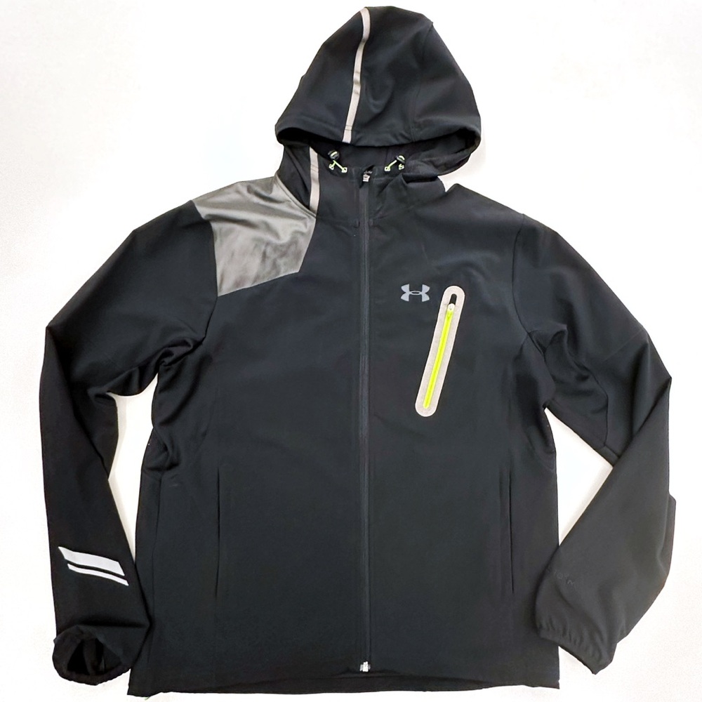 Under Armour Men's Black Hooded Jacket